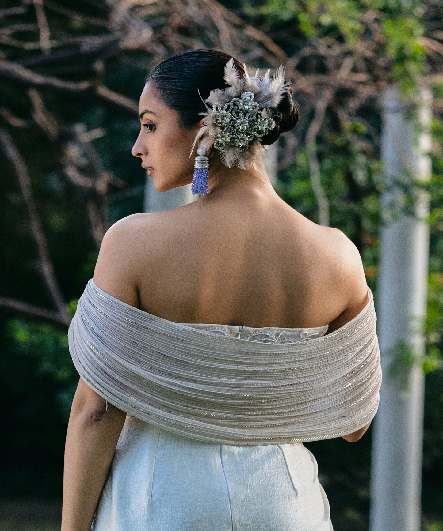 Ivory Feather Cascade